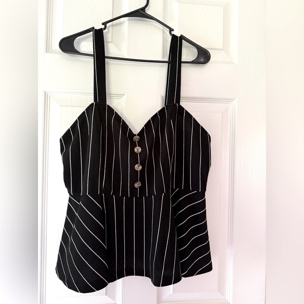 2XL pinstripe tank top